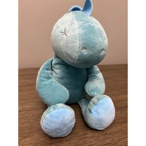 Moon & Stars Blue Dragon Dinosaur Plush 9"